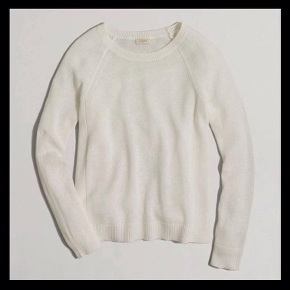 J. Crew Sweaters - J.CREW Linen Cotton Blend Sweater